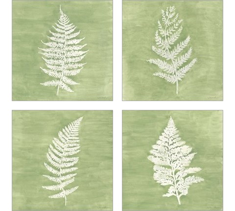 Forest Ferns 4 Piece Art Print Set by Vanna Lam