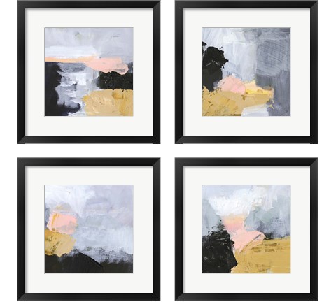 Niebla 4 Piece Framed Art Print Set by Victoria Borges