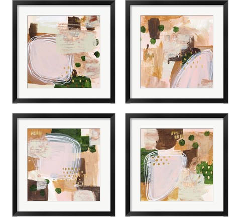 Floating Rose 4 Piece Framed Art Print Set by Melissa Wang