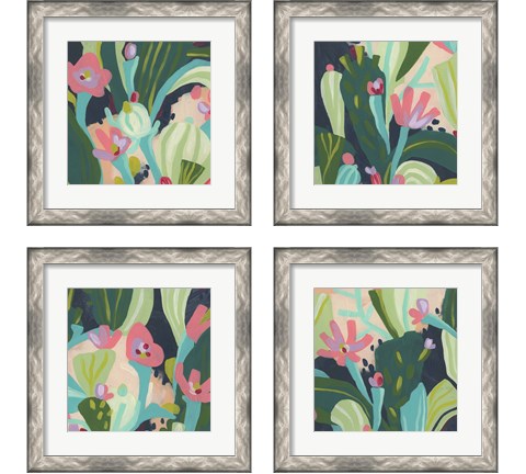 Tropical Celebration 4 Piece Framed Art Print Set by June Erica Vess