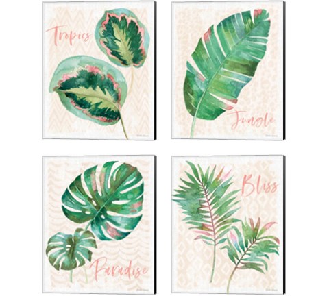 From the Jungle 4 Piece Canvas Print Set by Beth Grove