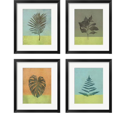 Green Botanicals 4 Piece Framed Art Print Set by JMB Designs