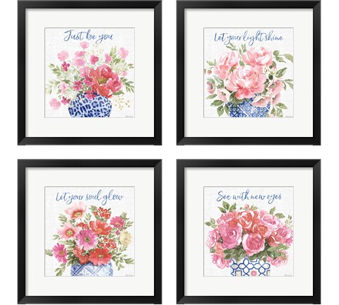 From the East 4 Piece Framed Art Print Set by Beth Grove