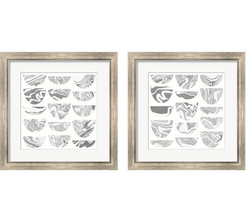Simplicity  2 Piece Framed Art Print Set by Wild Apple Portfolio