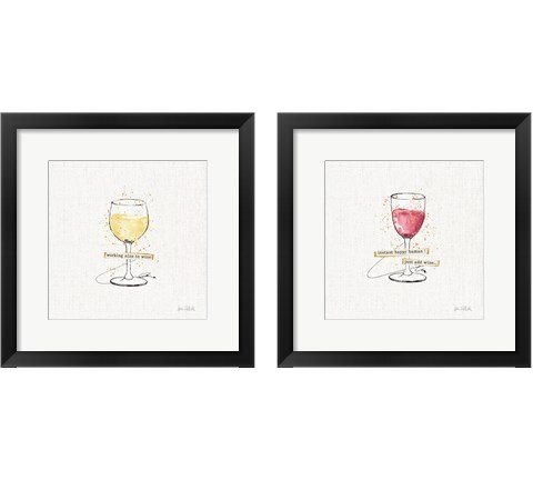Thoughtful Vines 2 Piece Framed Art Print Set by Katie Pertiet