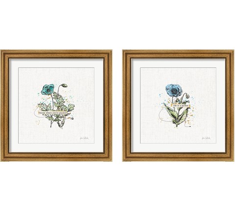 Thoughtful Blooms 2 Piece Framed Art Print Set by Katie Pertiet