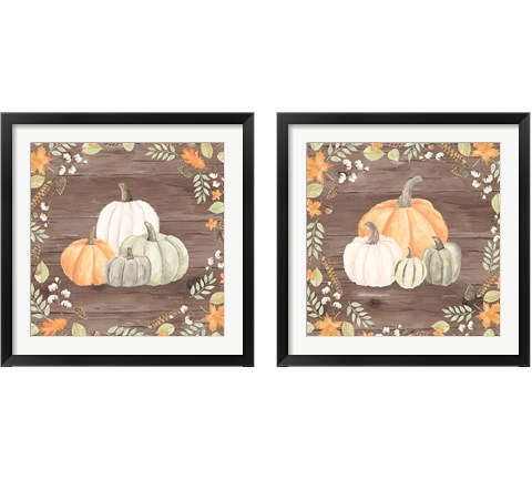 Autumn Offering Dark 2 Piece Framed Art Print Set by Jenaya Jackson