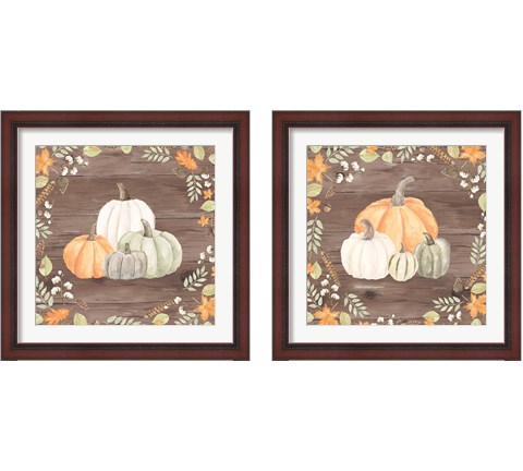 Autumn Offering Dark 2 Piece Framed Art Print Set by Jenaya Jackson