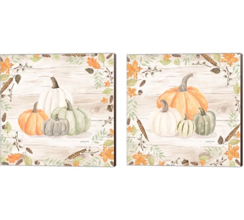 Autumn Offering 2 Piece Canvas Print Set by Jenaya Jackson