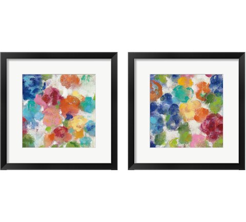 Hydrangea Bouquet 2 Piece Framed Art Print Set by Silvia Vassileva