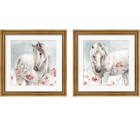 Wild Horses 2 Piece Framed Art Print Set by Lisa Audit