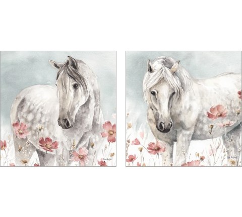 Wild Horses 2 Piece Art Print Set by Lisa Audit