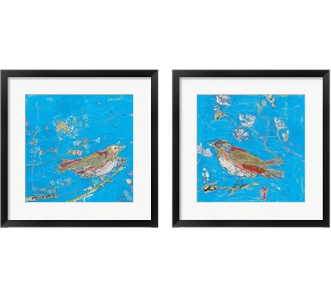 Birds 2 Piece Framed Art Print Set by Kellie Day