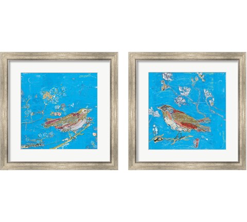 Birds 2 Piece Framed Art Print Set by Kellie Day