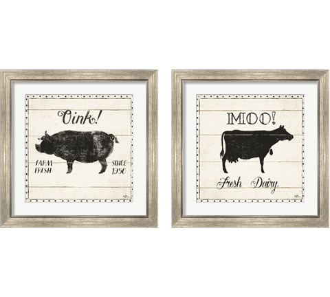 Country Thoughts 2 Piece Framed Art Print Set by Janelle Penner