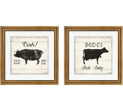 Country Thoughts 2 Piece Framed Art Print Set by Janelle Penner