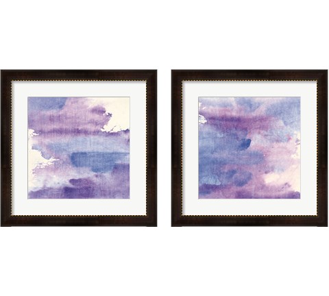 Purple Haze 2 Piece Framed Art Print Set by Chris Paschke