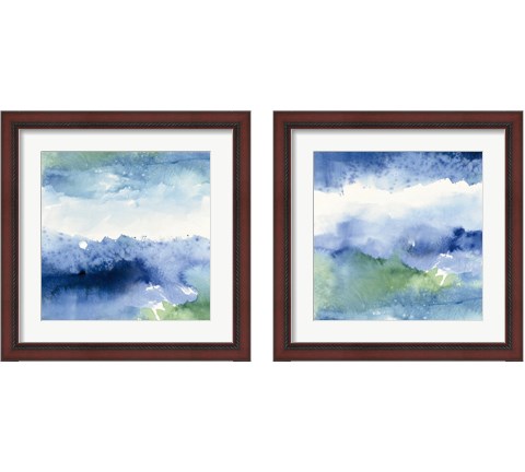 Midnight at the Lake 2 Piece Framed Art Print Set by Mike Schick
