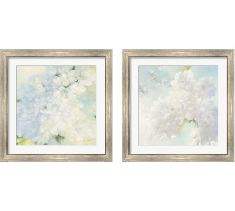 Pear Blossoms 2 Piece Framed Art Print Set by Julia Purinton