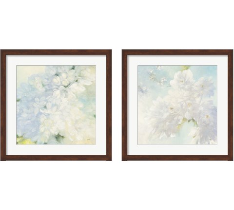 Pear Blossoms 2 Piece Framed Art Print Set by Julia Purinton
