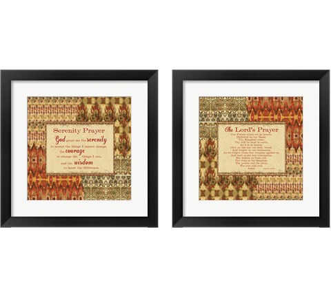 Mirage Words 2 Piece Framed Art Print Set by Pela Studio