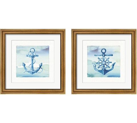 Sea Life 2 Piece Framed Art Print Set by Lisa Audit