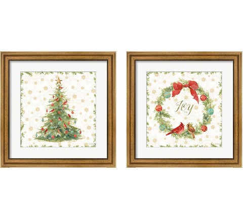 Precious Holiday 2 Piece Framed Art Print Set by Lisa Audit