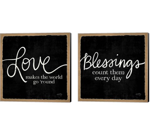 Blessings of Home 2 Piece Canvas Print Set by Noonday Design