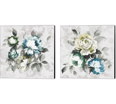 Bloom Where You Are Planted Spring No Words 2 Piece Canvas Print Set by Wild Apple Portfolio