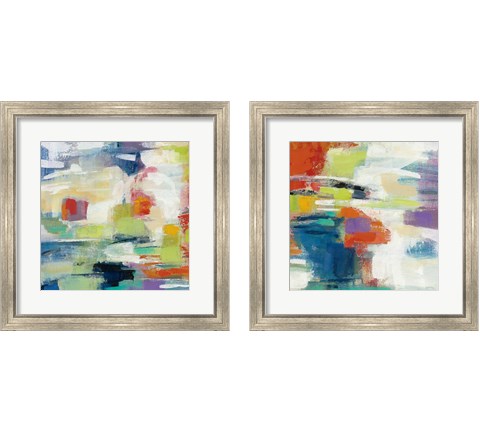 Island Town 2 Piece Framed Art Print Set by Silvia Vassileva