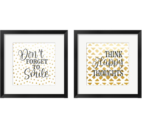 Don't Forget to Smile 2 Piece Framed Art Print Set by Tamara Robinson