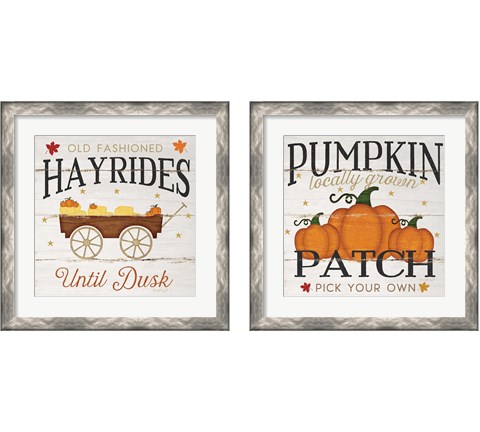 Farm Signs 2 Piece Framed Art Print Set by Jennifer Pugh