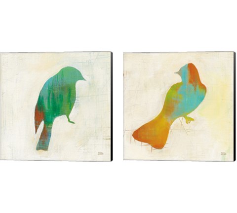 Flight Patterns Bird 2 Piece Canvas Print Set by Melissa Averinos