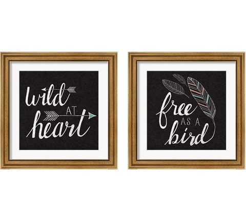 Free as a Bird 2 Piece Framed Art Print Set by Laura Marshall