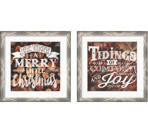 Comfort and Joy 2 Piece Framed Art Print Set by Laura Marshall