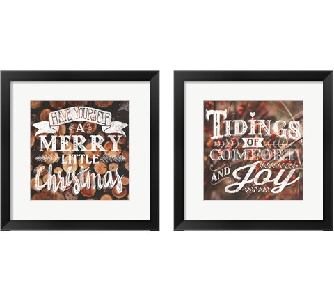 Comfort and Joy 2 Piece Framed Art Print Set by Laura Marshall