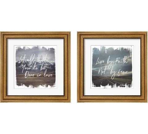 Wild Wishes 2 Piece Framed Art Print Set by Laura Marshall