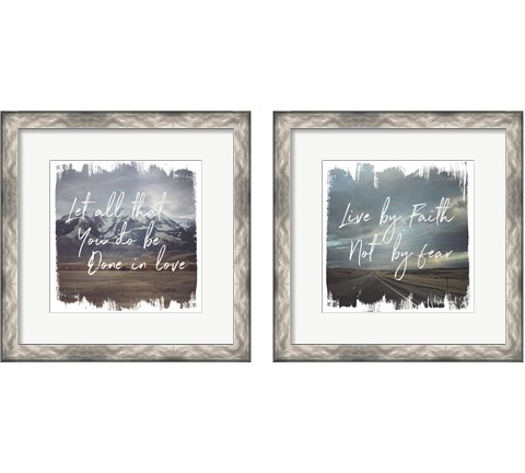 Wild Wishes 2 Piece Framed Art Print Set by Laura Marshall