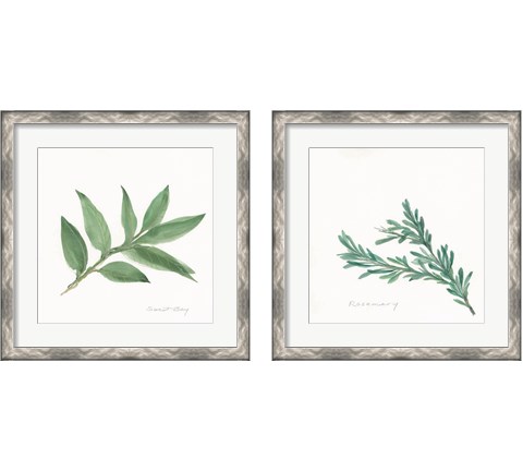 Herbs 2 Piece Framed Art Print Set by Chris Paschke
