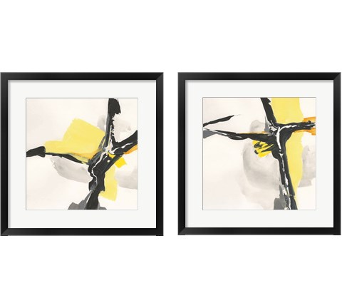 Creamy Yellow 2 Piece Framed Art Print Set by Chris Paschke