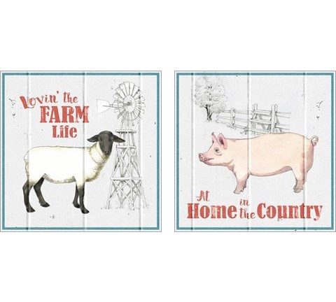 Farm to Table 2 Piece Art Print Set by Beth Grove