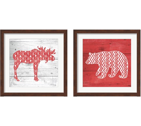 Nordic Holiday 2 Piece Framed Art Print Set by Beth Grove
