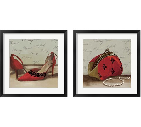 Sassy Fashion 2 Piece Framed Art Print Set by Posters International Studio