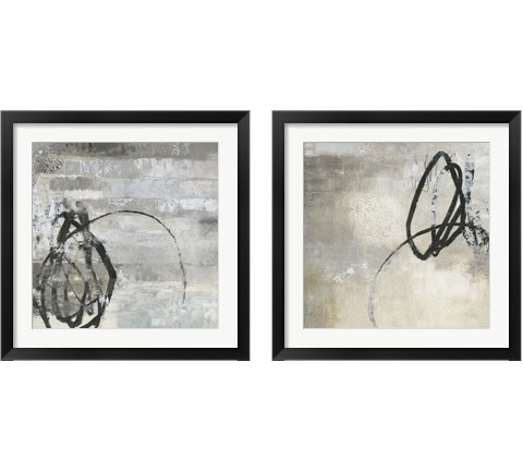 Soft Touch 2 Piece Framed Art Print Set by Posters International Studio