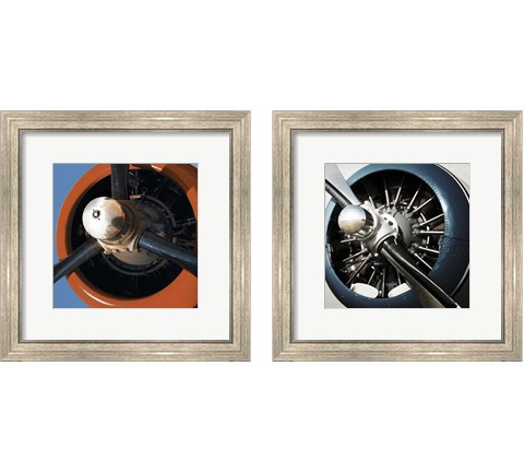 Aeronautical  2 Piece Framed Art Print Set by Posters International Studio