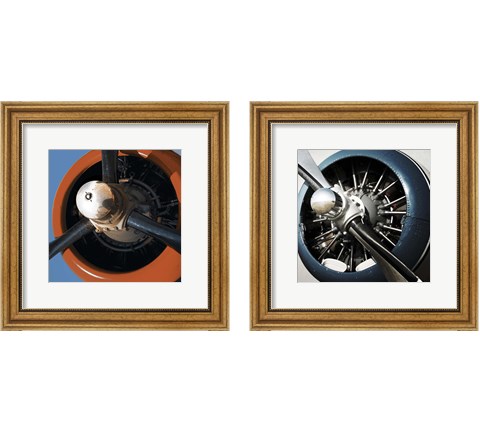 Aeronautical  2 Piece Framed Art Print Set by Posters International Studio