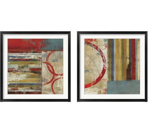 To the Right & Left 2 Piece Framed Art Print Set by Posters International Studio