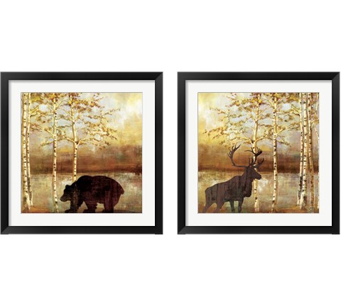 Majestic Animals 2 Piece Framed Art Print Set by Posters International Studio