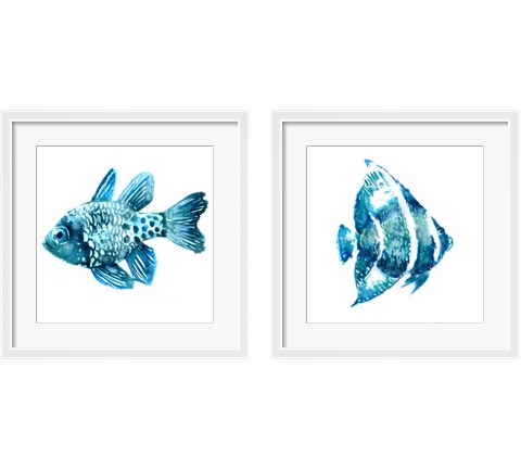 Fish 2 Piece Framed Art Print Set by Edward Selkirk