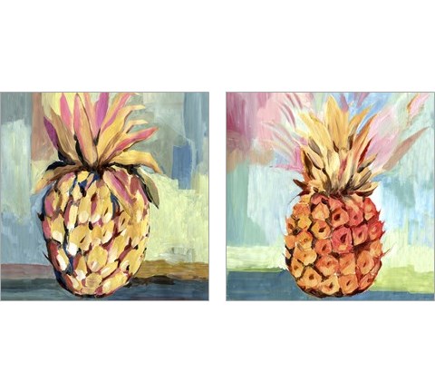 Pineapple 2 Piece Art Print Set by Posters International Studio
